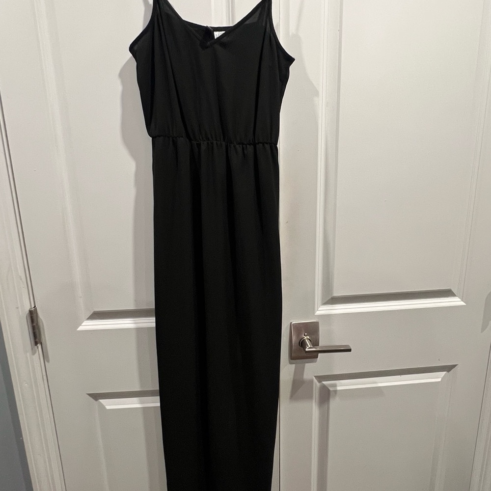 H&M Classic Black Maxi Dress